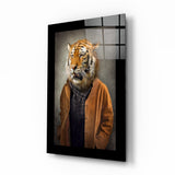 Tiger Glass Wall Art.