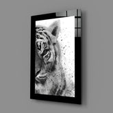 Tiger Glass Wall Art.