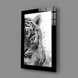 Tiger Glass Wall Art.
