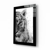 Tiger Glass Wall Art.