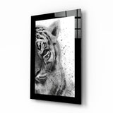 Tiger Glass Wall Art.