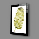 Leaf Glass Wall Art.