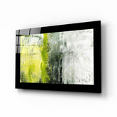 Green and Green Glass Wall Art.