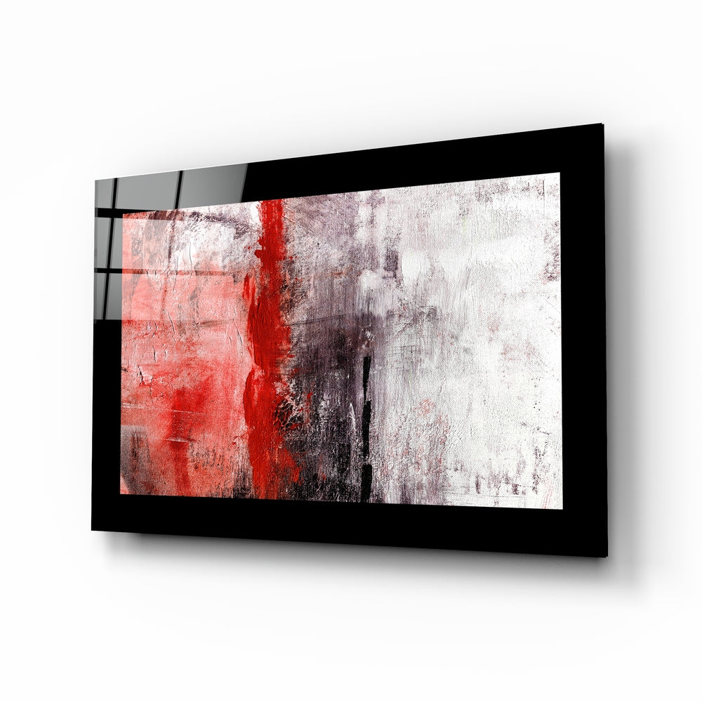 Red and Red Glass Wall Art.