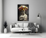 Abandoned Statue Glass Art || Designer Collection.