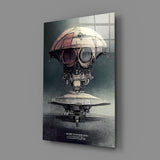 The Arrival Glass Wall Art || Designer Collection.