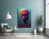Melt of the Skull Glass Art  || Designer Collection.