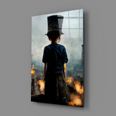 Burning the Past Glass Art || Designer Collection.