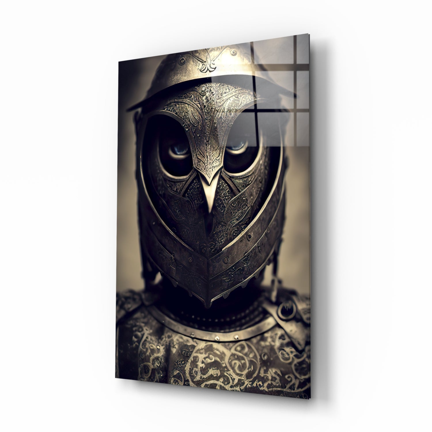 The Beak Glass Wall Art || Designer Collection.