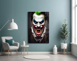 The Smile of Joker Glass Art || Designer Collection.