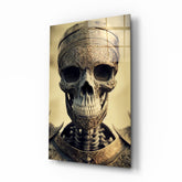 The Immortal Fighter Glass Wall Art || Designer Collection.