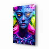 The Native Glass Wall Art || Designer Collection.