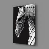 Iron Dragon Glass Art || Designer Collection.