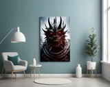 The Beast Glass Wall Art || Designer Collection.