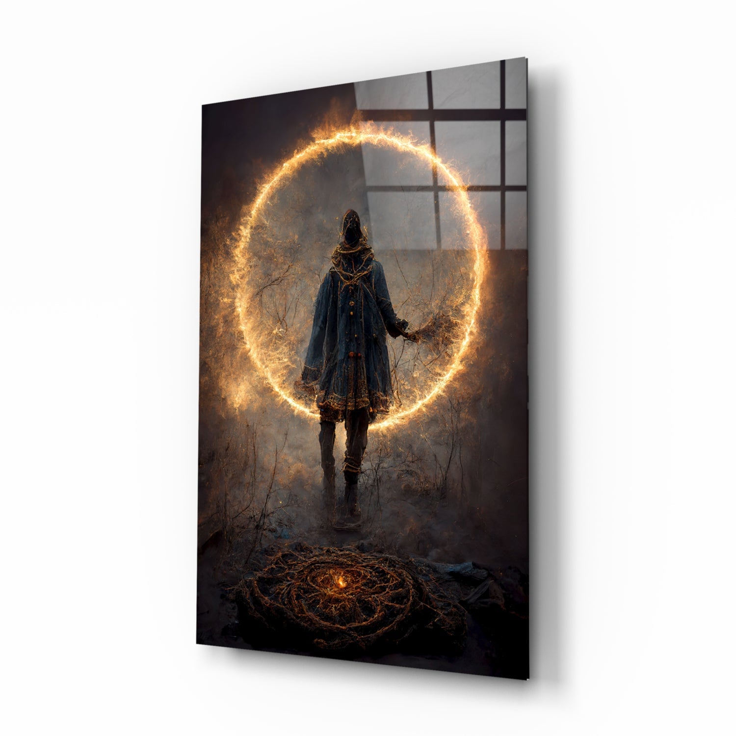Circle Glass Wall Art || Designer Collection.