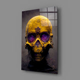 Skull Glass Art || Designers Collection.