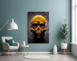 Skull Glass Art || Designers Collection.