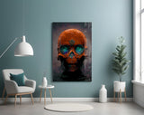 Skull Glass Art || Designer Collection.