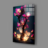 Fire Blooms Glass Art || Designer Collection.