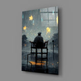 Star Rain Glass Art || Designer Collection.
