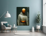 Headless Monk Glass Art || Designer Collection.