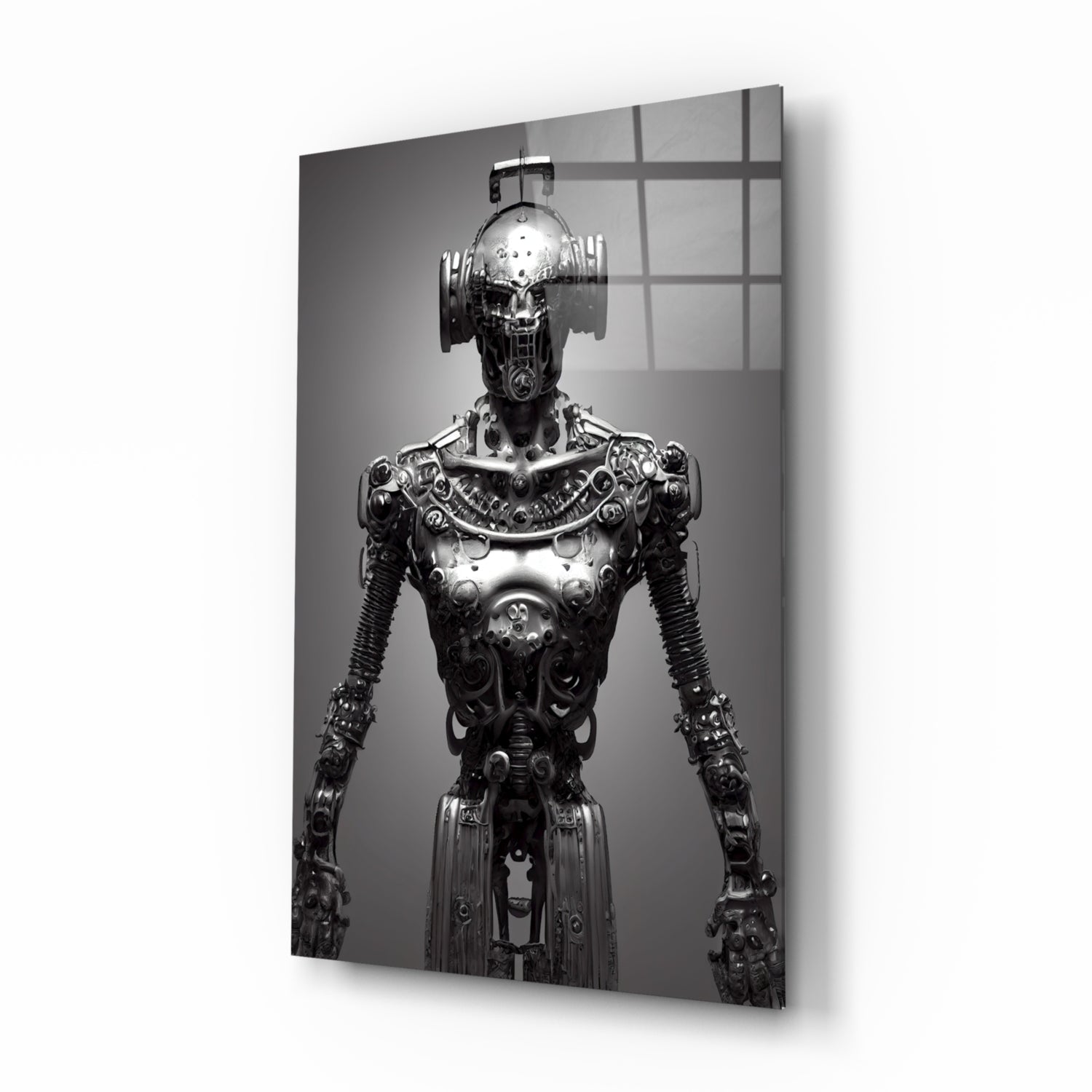 "Humachine" Glass Art || Designer Collection.