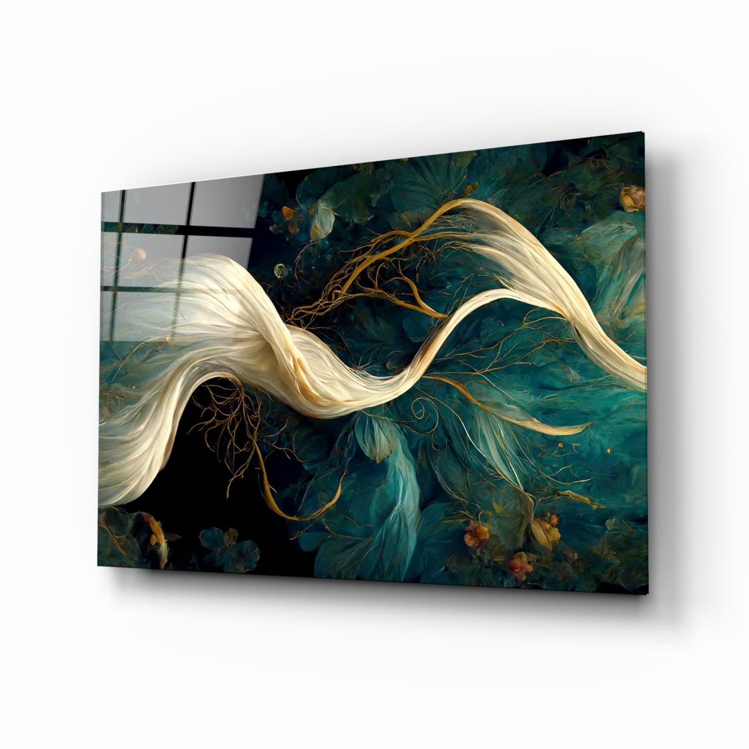 Flow of Roots Glass Art || Designer Collection.