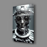 "Humachine" Glass Wall Art || Designer Collection.