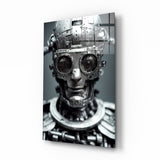 "Humachine" Glass Wall Art || Designer Collection.