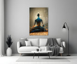 Meditation Glass Art || Designer Collection.