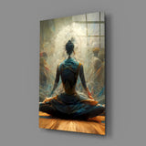 Meditation Glass Art || Designer Collection.