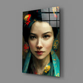 Virtual Beauty Glass Wall Art || Designers Collection.