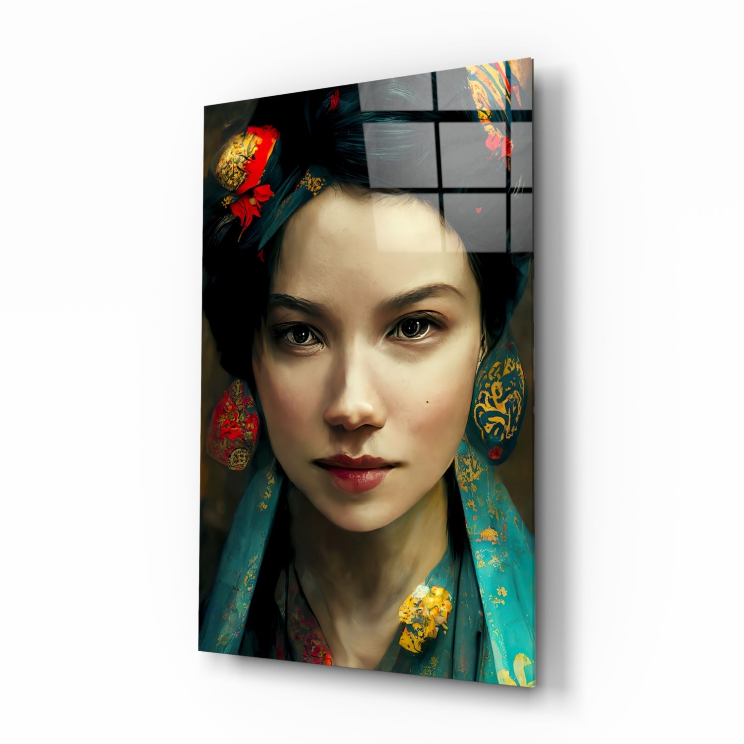 Virtual Beauty Glass Wall Art || Designers Collection.