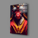 Ape King Glass Wall Art || Designer Collection.