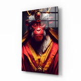 Ape King Glass Wall Art || Designer Collection.