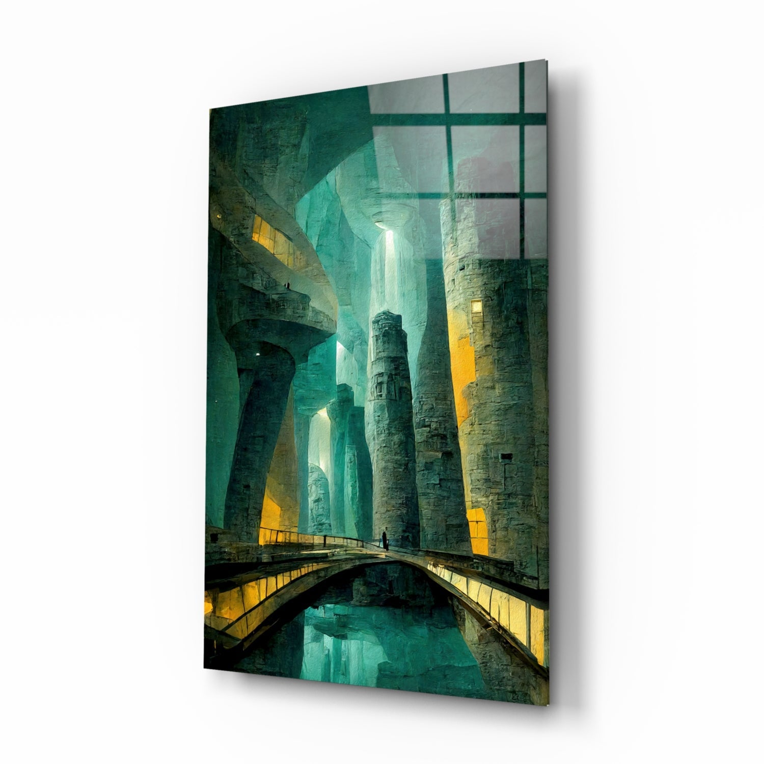 Underground Glass Wall Art || Designers Collection.