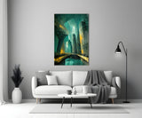 Underground Glass Wall Art || Designers Collection.