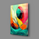 Hidden Swan Glass Wall Art || Designer Collection.