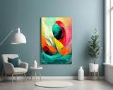 Hidden Swan Glass Wall Art || Designer Collection.