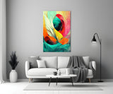 Hidden Swan Glass Wall Art || Designer Collection.