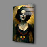 Harley Quinn Glass Wall Art || Designer Collection.