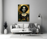 Harley Quinn Glass Wall Art || Designer Collection.