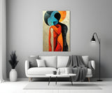 Hug Glass Wall Art || Designer Collection.