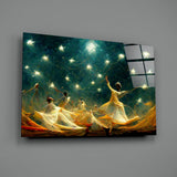 Mysticism Glass Wall Art || Designer Collection.