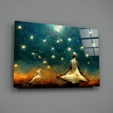 Mysticism Glass Wall Art || Designer Collection.
