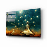 Mysticism Glass Wall Art || Designer Collection.