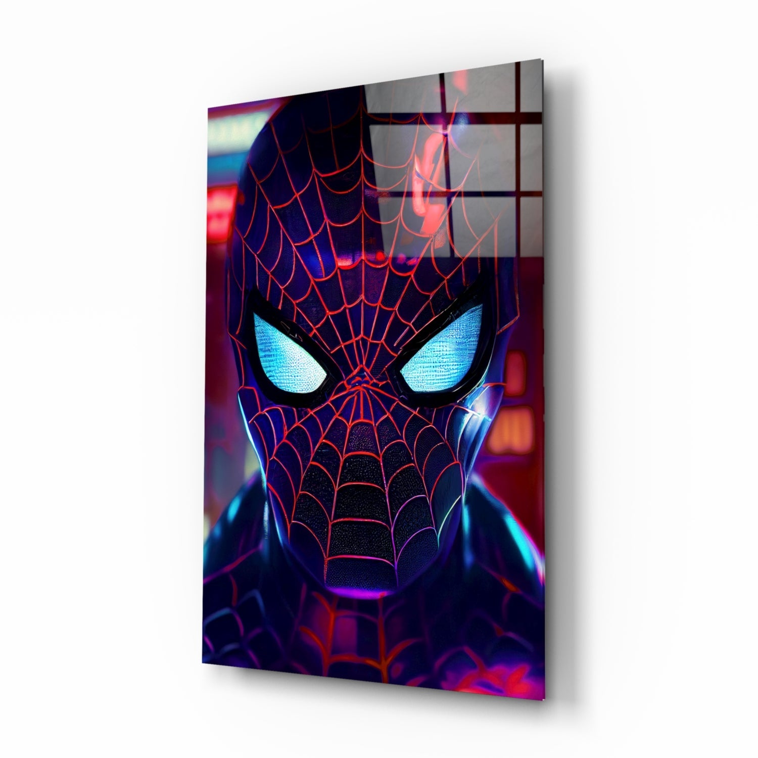 Spider Glass Wall Art || Designer Collection.
