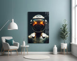 Robotic View Glass Wall Art || Designer Collection.