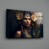 Flower Master Glass Wall Art || Designer Collection.