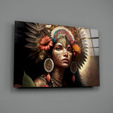 Beauty of the Clan Glass Wall Art || Designer Collection.